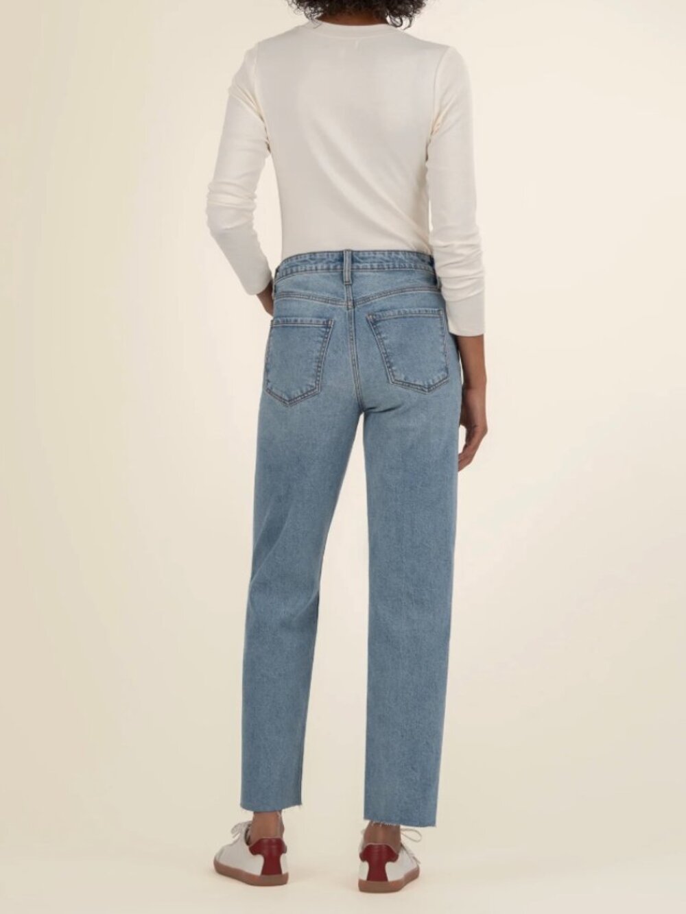 NWT Kut From The Kloth Fay Studded Ankle Straight Jeans 4 - Picture 4 of 12